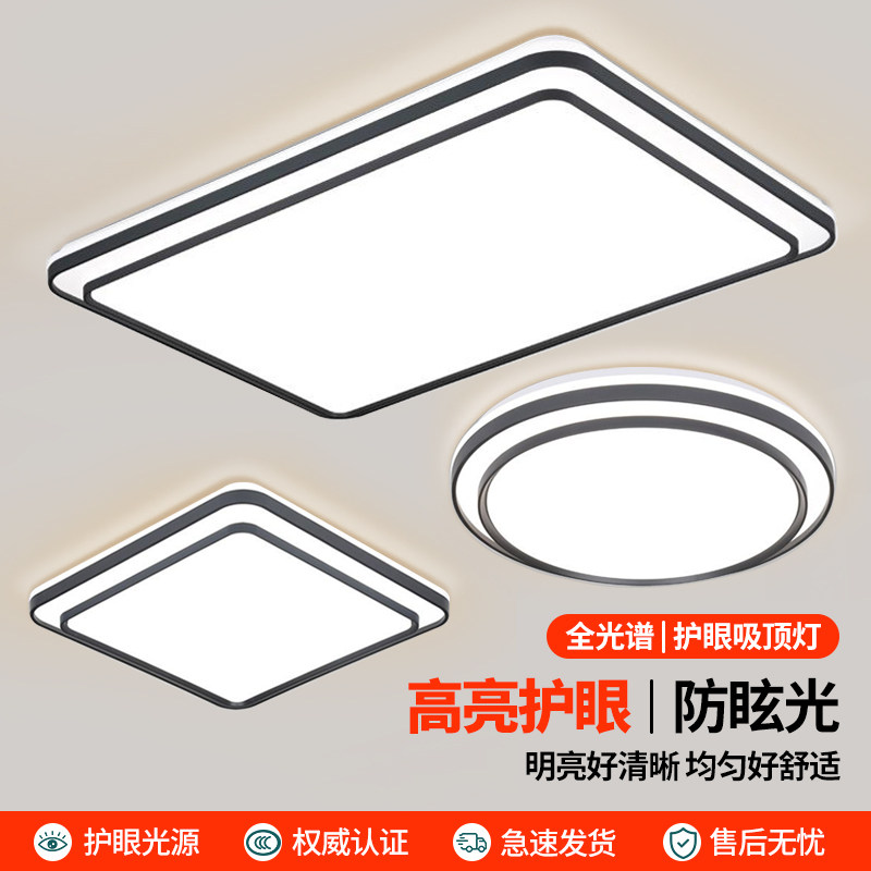 客厅主灯现代简约大气套餐组合