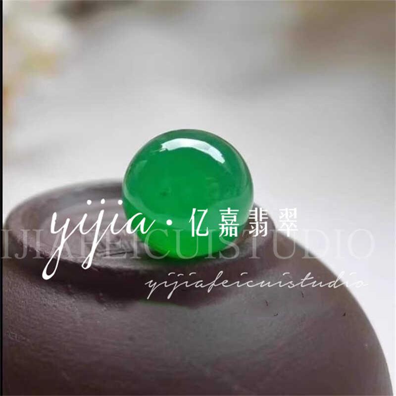 辣绿单颗DIY玉石手串手链项链