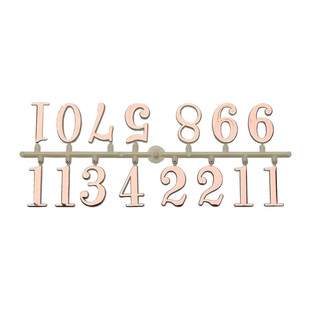 阿拉伯数字钟表数字门号牌钟挂钟石英钟简约DIY毕业手工制作配件