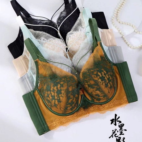 蜜语2597B女士薄杯芒果杯文胸带软圈聚拢托胸收副乳美胸绳内衣柔