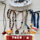 陈奶奶 项链女小众毛衣链高级感叠戴复古配饰 设计感长款