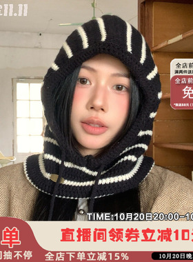 陈奶奶东大门韩版针织巴拉克法帽