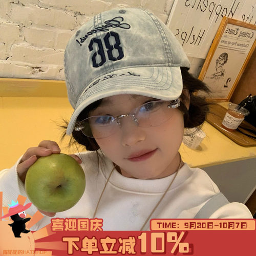 陈奶奶刺绣重工棒球帽显脸小