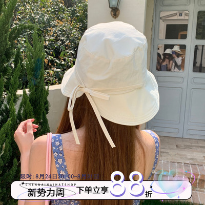 陈奶奶ins甜美韩系防晒遮阳帽