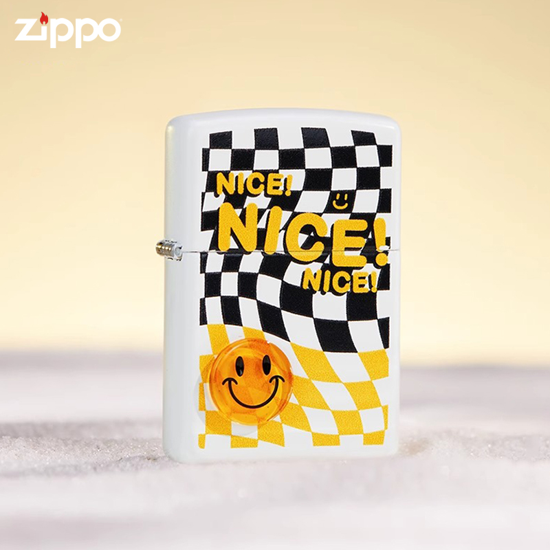 zippo快乐起点送礼煤油打火机