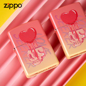 打火机zippo正版 zppo 防风煤油打火机zip恋爱至死芝宝创意送礼个性