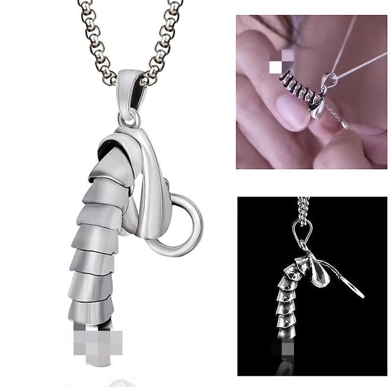 欧美搞怪鸡儿小众设计感锁骨链