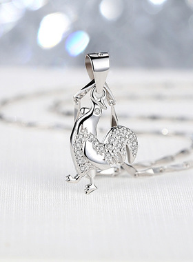 十二生肖鸡吊坠项链本命年鸡年