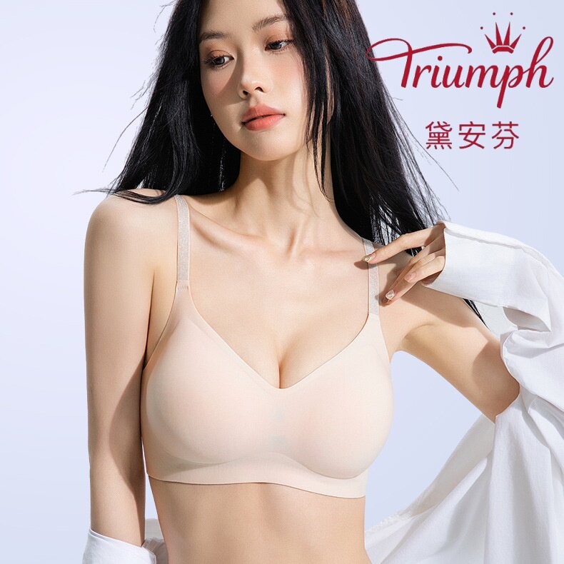 黛安芬文胸无痕固定杯薄款背心式