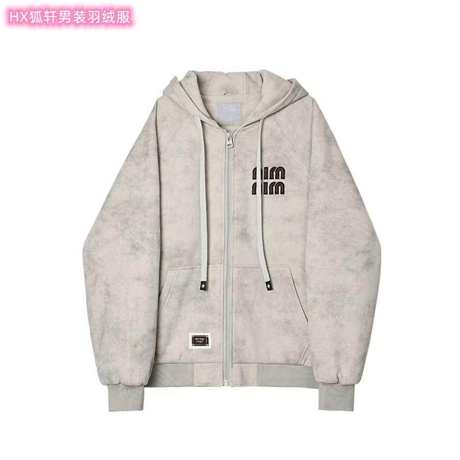 HX狐轩男装秋冬新品立领棉衣外套冬装韩版时尚百搭短款字母棉服潮