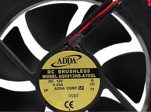 9cm 92*92*25mm 9225 5V 12V  9厘米USB 9025 静音IP68全防水风扇