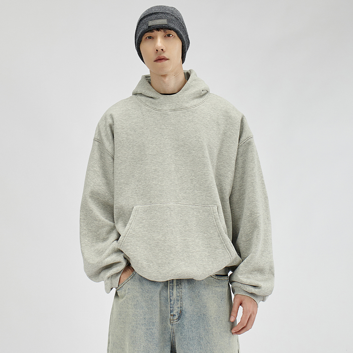 HAMB原创加绒连帽卫衣