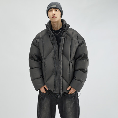 HAMB原创90白鸭绒高充绒量羽绒服