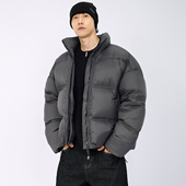 HAMB原创2025冬季 90白鸭绒高级感立领羽绒服外套男高充绒保暖 新款