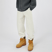 HAMB原创 厚实休闲男宽松运动学生 复古束脚卫裤 2025秋冬新品 美式