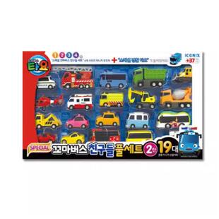 19辆惯性玩具车小巴士太友 现货tayo太友公交车巴士迷你汽车套装