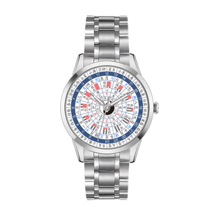 十二时辰子午流注经络养生二十四节气太极八卦24小时国风防水手表