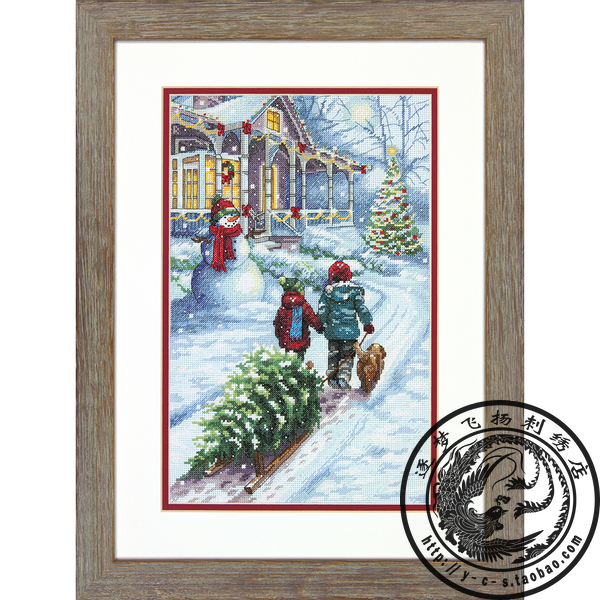 【现货】美国进口DIM十字绣原装套件70-08960