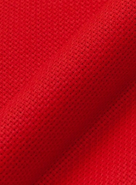 特价包邮 法国DMC十字绣14ct红色棉布