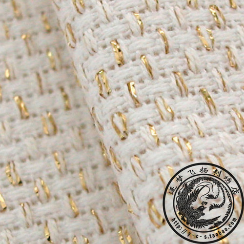 韩国进口耶单十字绣14ct亚麻金丝