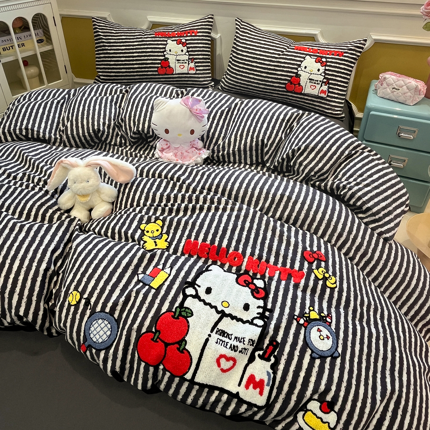 A类母婴级加厚全棉磨毛四件套