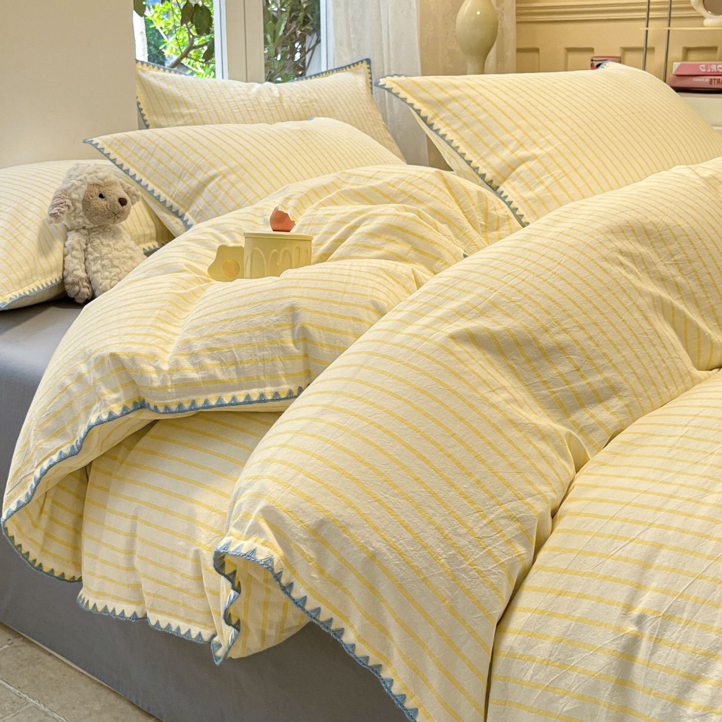 A类母婴级100纯棉被套被罩高级感