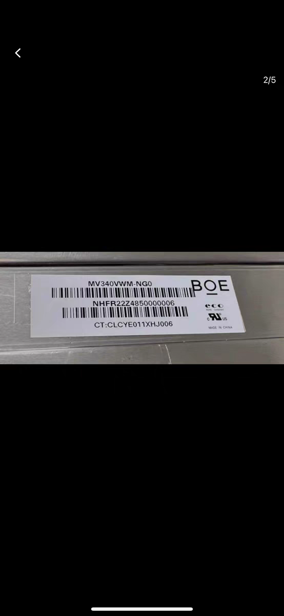 MV340VWM-NG0 N20 MV340VWM-NM0 MV340VWB-N20 N10 MV340VUB-N20