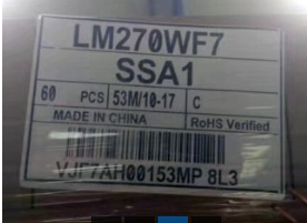 LM270WF7-SSA1 LM270WF7-SSD1/SSD3 SSE1 LM270WF8-SSA1/SSB2SSC1