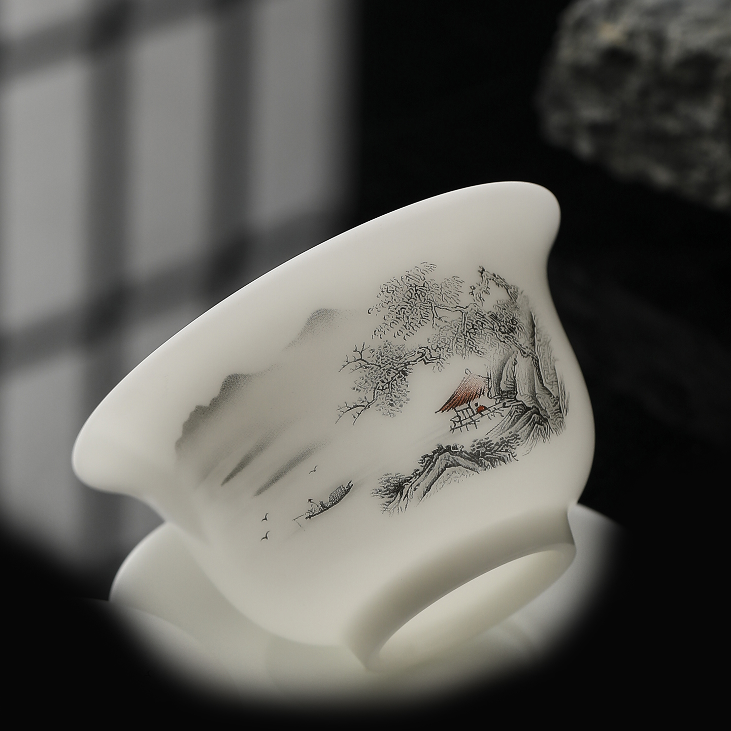 哑光冰种单碗身茶具泡茶碗配件