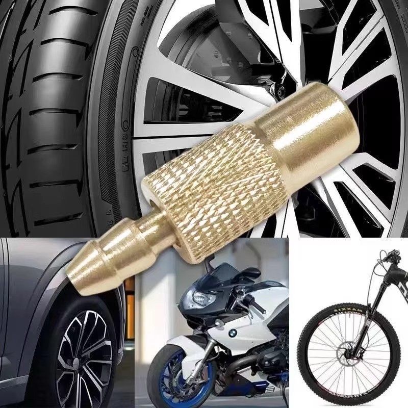 汽车用轮胎打气泵充气嘴配件车载充气泵筒延长头螺纹转换螺纹接头