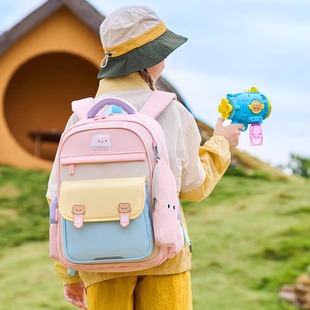阳光8点小学生女儿童轻一到三年级书包儿童减负男护脊大容量双肩