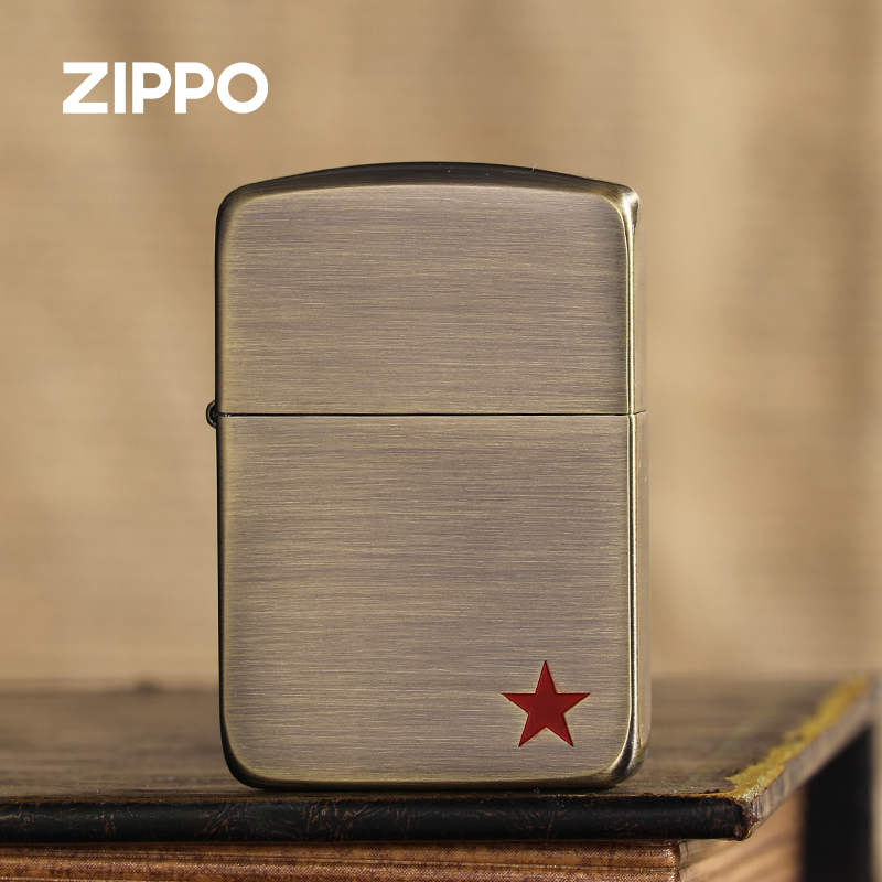 zippo打火机1941复刻五角星正版 之宝官方正品情人节送男朋友礼物