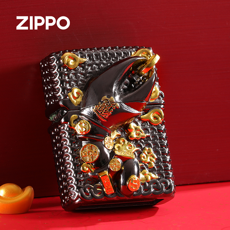 zippo送礼防风煤油打火机