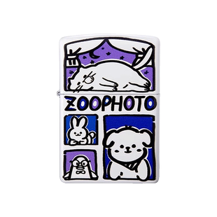 ZIPPO打火机入园证件照 之宝官方旗舰正品彩印防风打火机送男礼物