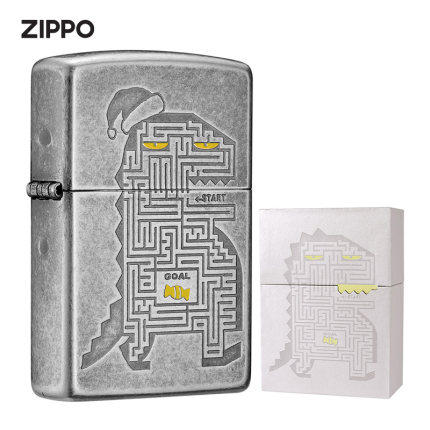 官方旗舰怪兽玩伴zippo打火机