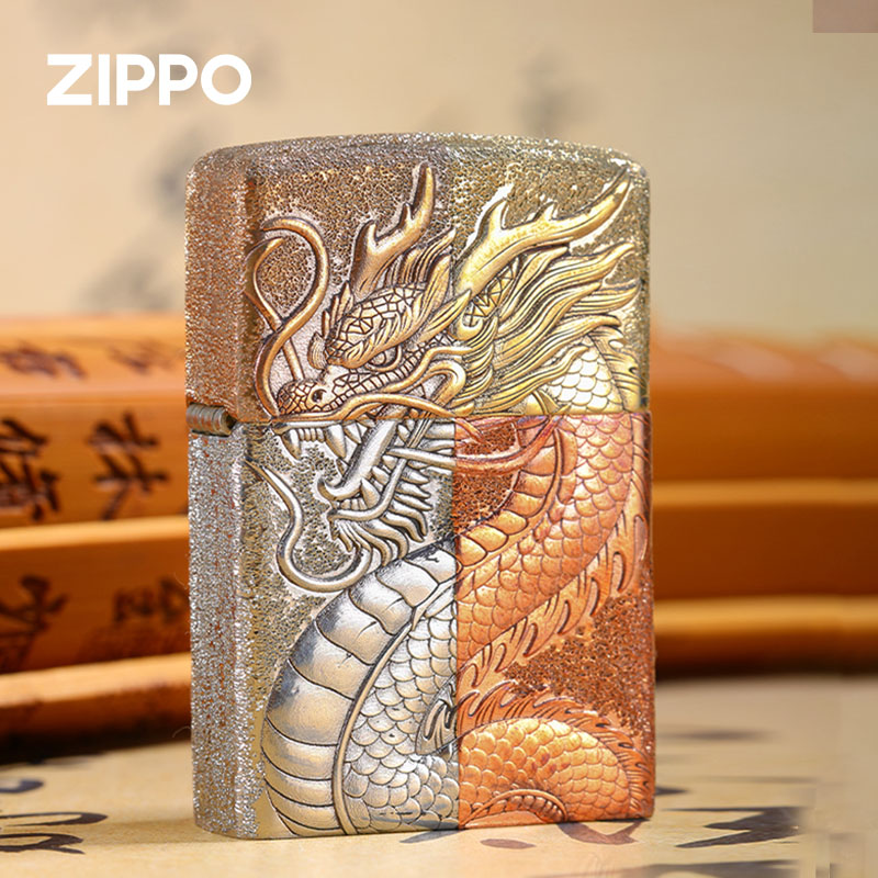 zippo送礼防风煤油打火机
