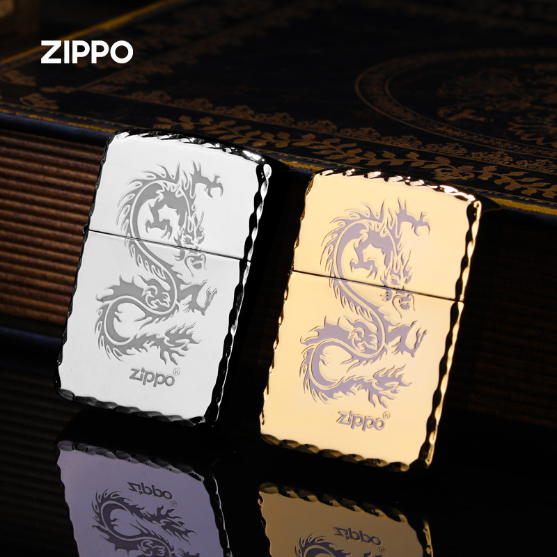 zippo打火机 1941复刻盘龙芝宝官方正品男防风煤油火机收藏情人节