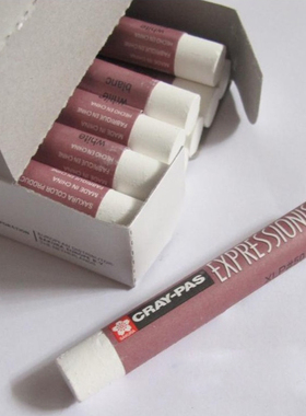 樱花XLP#单色中粗蜡笔轮胎记号笔144支/盒红色泡沫箱笔水产油画棒