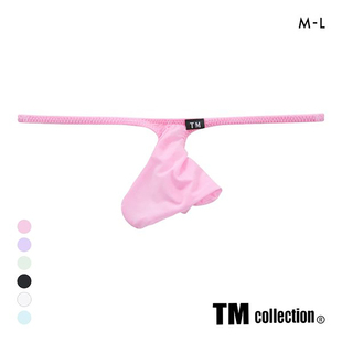 TM collection男士内裤日本制超薄透气性感紧身显大低腰丁字T裤