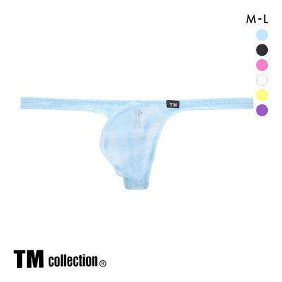 日本制性感透明薄纱男士丁字内裤