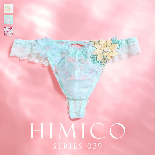 HIMICO性感男士蕾丝低腰丁字内裤