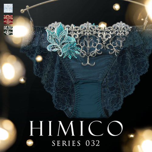 HIMICO性感新年红色蕾丝三角内裤
