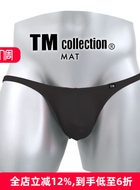 TM collection日本制男士内裤时尚哑光雾面性感泳衣低腰丁字T裤