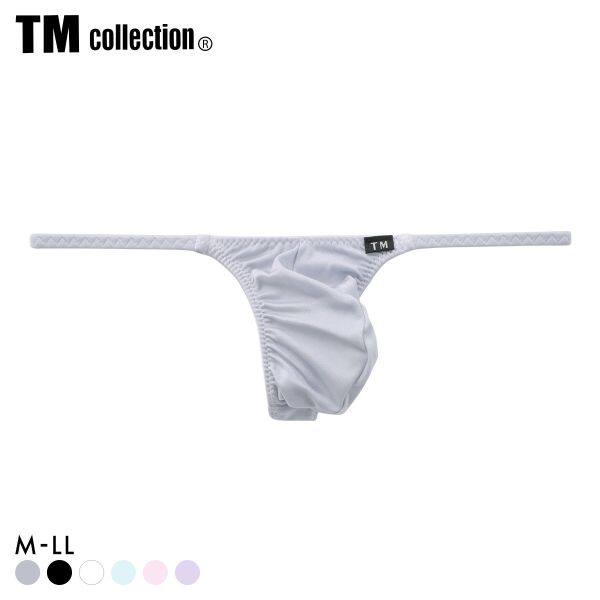 TM collection男士内裤日本制柔软弹力亲肤性感光泽低腰丁字T裤