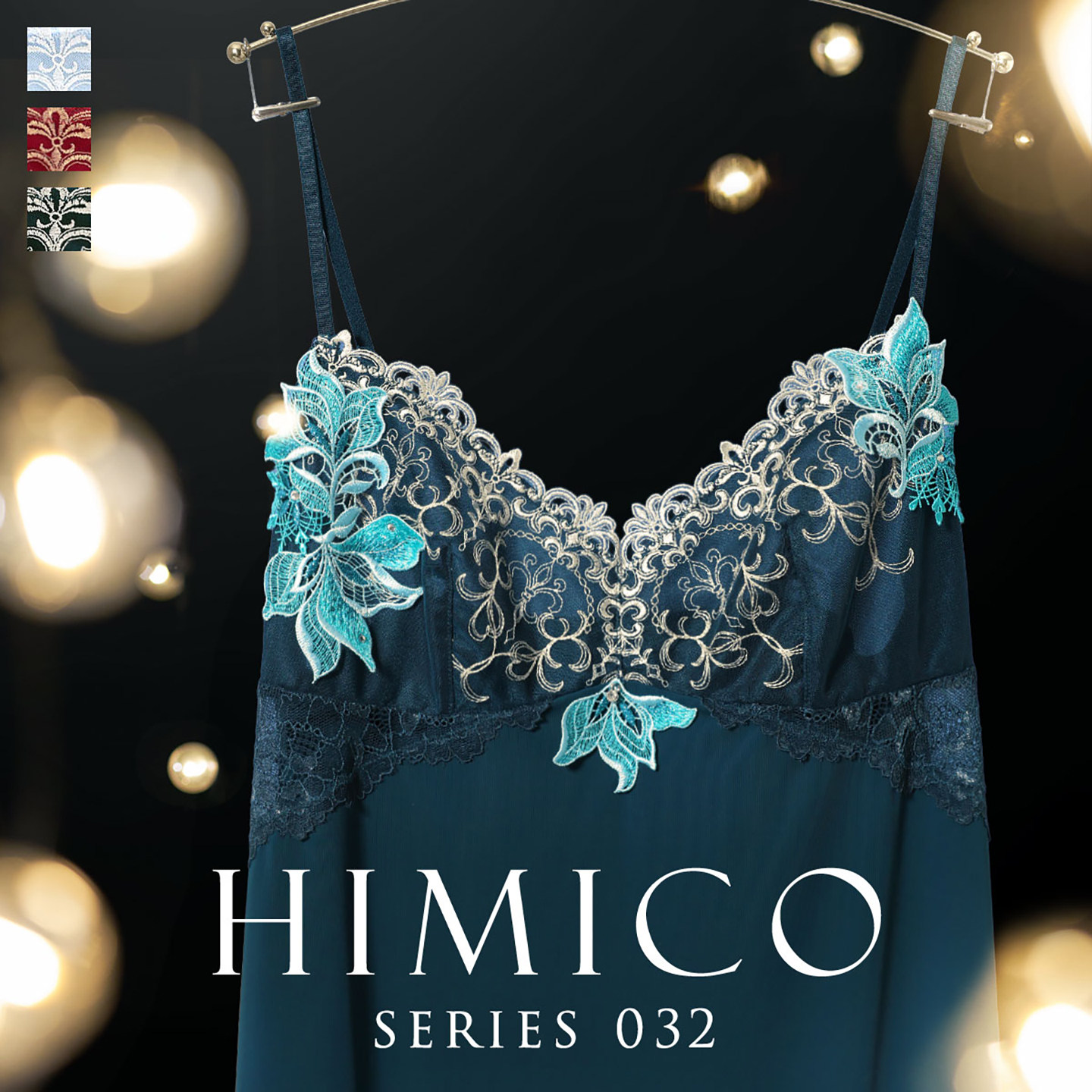 HIMICO性感新年红色蕾丝吊带睡裙图片