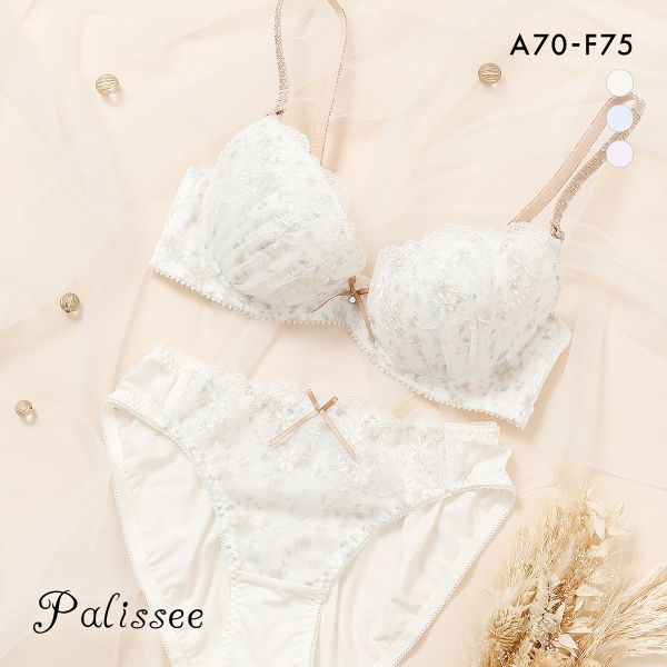 小胸集中聚攏上托甜美文胸套裝