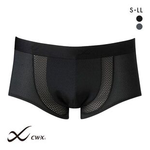 华歌尔CW-X男士运动内裤网眼透气吸汗速干防臭抗菌弹力低腰平角裤