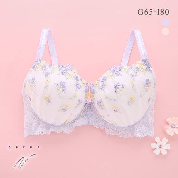 收副乳防外扩性感刺绣大码文胸