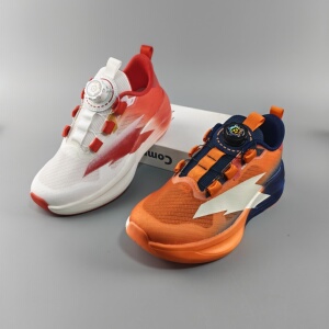 鹭威青少年运动鞋学生男女同款旋转扣网面透气2026夏季新款休闲鞋