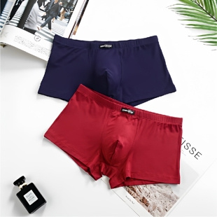 包邮 四角内裤 蝶安芬莫代运动平角裤 尔柔软纯色男士 简约风 款 30元